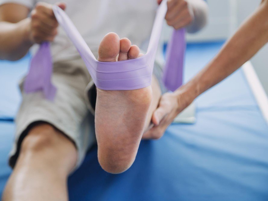 Avaliação da pisada e postura