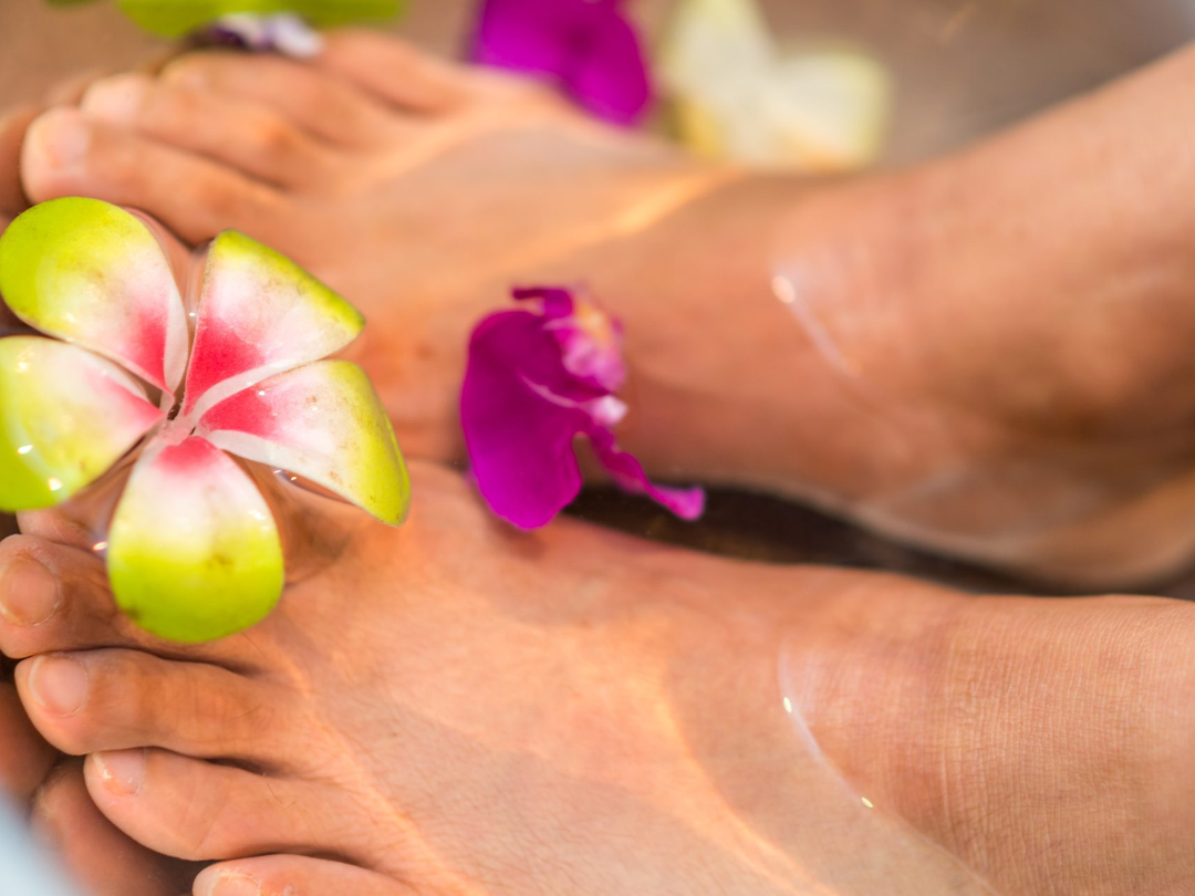 Hidratação com parafina morna